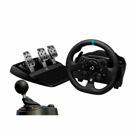 Combo Logitech Driving Force Shifter + Volante G293 – Compatible con Xbox